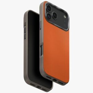 UNIQ Lyden DS Dėklas Apple iPhone 17 Pro Max Magclick Charging Orange/Gray