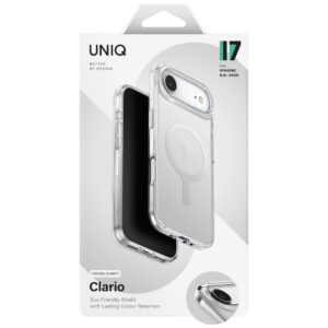 UNIQ Clario Dėklas Apple iPhone Air Magclick Charging skaidrus - Image 6