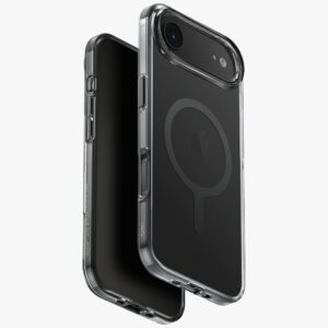 UNIQ Clario Dėklas Apple iPhone Air Magclick Charging juodos spalvos