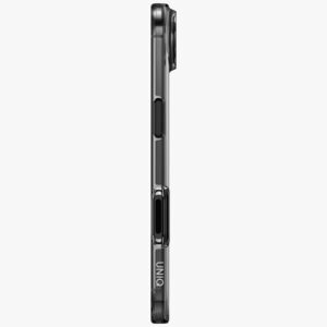 UNIQ Clario Dėklas Apple iPhone Air Magclick Charging juodos spalvos - Image 4
