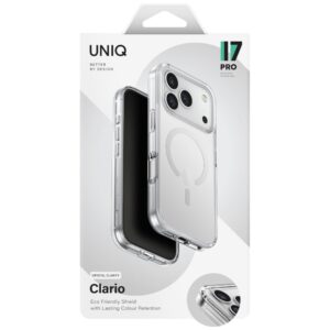UNIQ Clario Dėklas Apple iPhone 17 Pro Magclick Charging skaidrus - Image 5