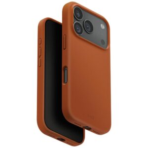 UNIQ Lino Dėklas Apple iPhone 17 Pro Magclick Charging Orange