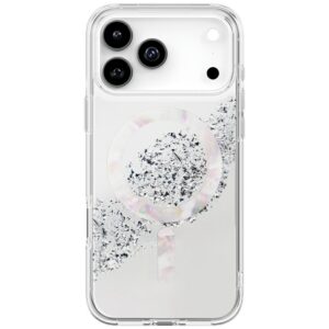 UNIQ Coehl Crystelle Dėklas Apple iPhone 17 Pro Max Magnetic Charging Silver