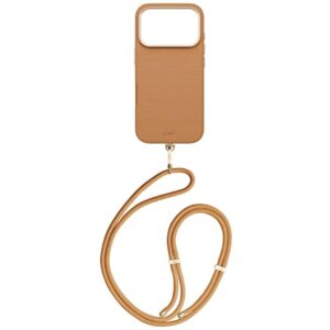UNIQ Coehl Mirelle Dėklas Apple iPhone 17 Pro Magnetic Charging rudos spalvos - Image 2