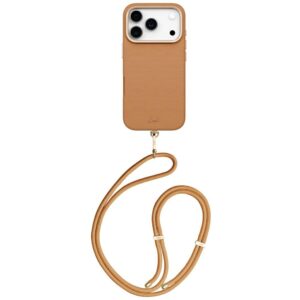 UNIQ Coehl Mirelle Dėklas Apple iPhone 17 Pro Magnetic Charging rudos spalvos