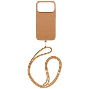 UNIQ Coehl Mirelle Dėklas Apple iPhone 17 Pro Max Magnetic Charging rudos spalvos - Image 2
