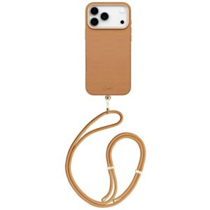 UNIQ Coehl Mirelle Dėklas Apple iPhone 17 Pro Max Magnetic Charging rudos spalvos