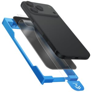 UNIQ Optix Exofit Privacy Apsauginis stiklas skirtas Apple iPhone 17 Pro Max Privacy with Applicator - Image 4