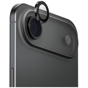 UNIQ Optix Aluminum Camera Lens Protector skirta Apple iPhone Air with Applicator, Black