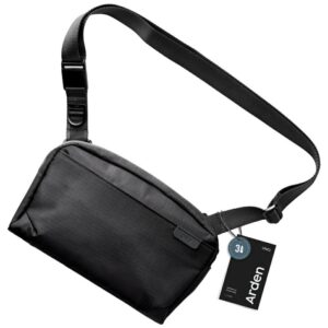 Bag UNIQ Arden Sling 2L juodos spalvos - Image 6