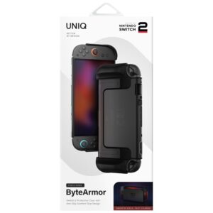 Dėklas UNIQ Hybrid Bytearmor Nintendo Switch 2 juodos spalvos - Image 4