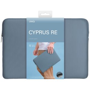 Laptop Sleeve UNIQ Cyprus Ridge Edition 16" waterproof neoprene blue - Image 6