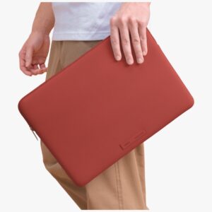 Laptop Sleeve UNIQ Cyprus Ridge Edition 14" waterproof neoprene red - Image 5