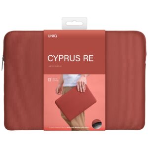 Laptop Sleeve UNIQ Cyprus Ridge Edition 14" waterproof neoprene red - Image 6