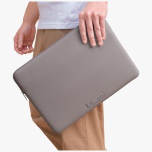 Laptop Sleeve UNIQ Cyprus Ridge Edition 14" waterproof neoprene pilkos spalvos - Image 5