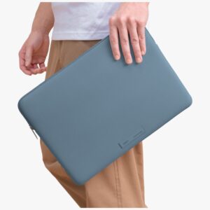 Laptop Sleeve UNIQ Cyprus Ridge Edition 14" waterproof neoprene blue - Image 5
