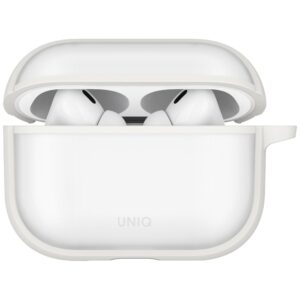 Dėklas UNIQ Veren skirtas AirPods Pro 3 baltos spalvos - Image 2