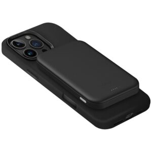 Powerbank UNIQ Lyden Lexa Magnetic 5000mAh PD USB-C MagSafe juodos spalvos - Image 3