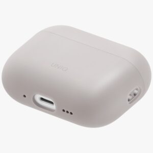 Dėklas UNIQ Lino skirtas AirPods Pro 3 gen Silicone beige - Image 2