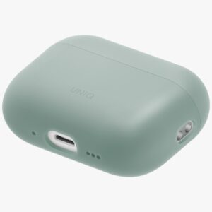 Dėklas UNIQ Lino skirtas AirPods Pro 3 gen Silicone žalios spalvos - Image 2