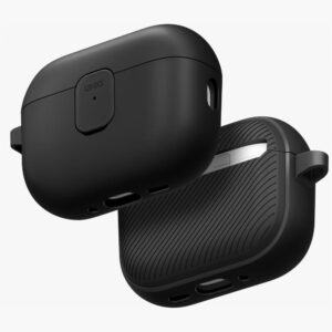 Dėklas UNIQ Clyde skirtas AirPods Pro 3 gen juodos spalvos-pilkos spalvos - Image 1
