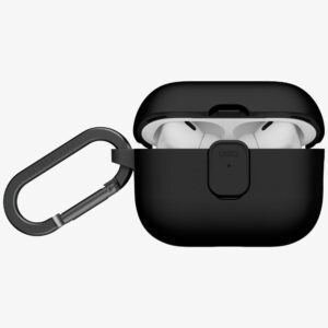 Dėklas UNIQ Clyde skirtas AirPods Pro 3 gen juodos spalvos-pilkos spalvos - Image 5