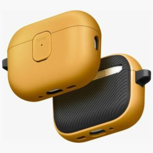 Dėklas UNIQ Clyde skirtas AirPods Pro 3 gen geltonos spalvos-pilkos spalvos - Image 1