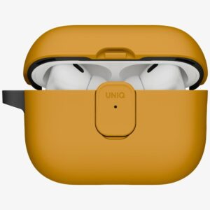 Dėklas UNIQ Clyde skirtas AirPods Pro 3 gen geltonos spalvos-pilkos spalvos - Image 2