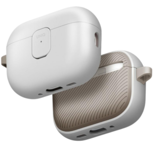 Dėklas UNIQ Clyde skirtas AirPods Pro 3 gen pilkos spalvos-khaki - Image 1