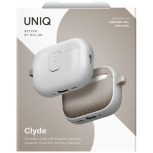 Dėklas UNIQ Clyde skirtas AirPods Pro 3 gen pilkos spalvos-khaki - Image 6