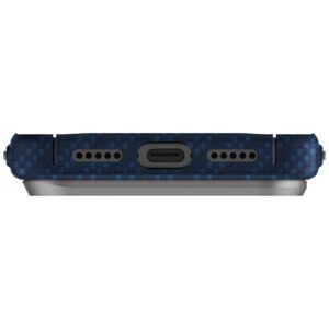 Dėklas UNIQ Keva EDGE Apple iPhone 17 Pro Magclick Charging blue - Image 4
