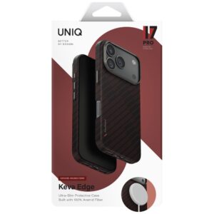 Dėklas UNIQ Keva EDGE Apple iPhone 17 Pro Magclick Charging orange - Image 6