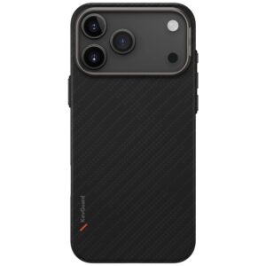 Dėklas UNIQ Keva EDGE Apple iPhone 17 Pro Max Magclick Charging juodos spalvos - Image 2
