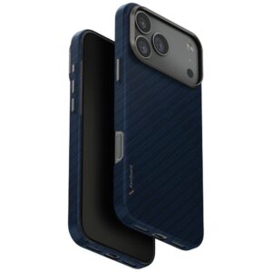 Dėklas UNIQ Keva EDGE Apple iPhone 17 Pro Max Magclick Charging blue