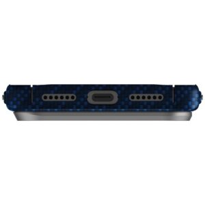 Dėklas UNIQ Keva EDGE Apple iPhone 17 Pro Max Magclick Charging blue - Image 4