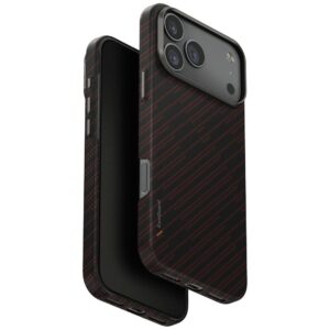 Dėklas UNIQ Keva EDGE Apple iPhone 17 Pro Max Magclick Charging orange