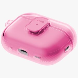 Dėklas UNIQ Glase Pro skirtas AirPods Pro 3 Lock Dėklas rožinės spalvos - Image 5