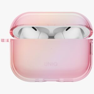 Dėklas UNIQ Iridescia skirtas AirPods Pro 3 Hang Dėklas rožinės spalvos prism - Image 4