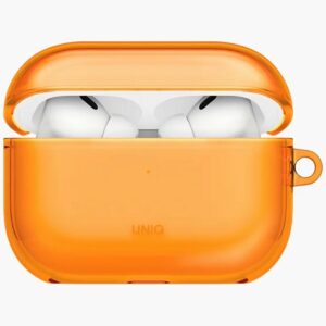 Dėklas UNIQ Glase skirtas AirPods Pro 3 oranžinės spalvos - Image 3