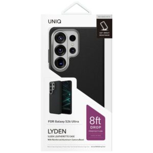 Dėklas UNIQ Lyden Samsung Galaxy S26 Ultra Magclick Charging juodos spalvos - Image 3