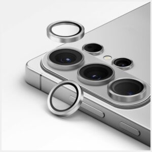 Glass skirtas Camera UNIQ Optix Aluminium Camera Lens skirtas Samsung Galaxy S26 / S26 Plus silver - Image 2