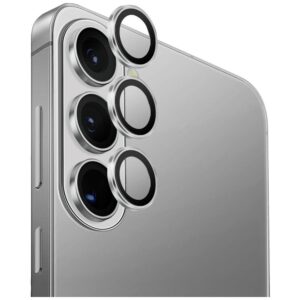Glass skirtas Camera UNIQ Optix Aluminium Camera Lens skirtas Samsung Galaxy S26 / S26 Plus silver - Image 1