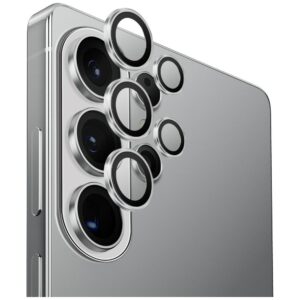 Glass skirtas Camera UNIQ Optix Aluminium Camera Lens skirtas Samsung Galaxy S26 / S26 Plus silver