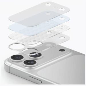 UNIQ Optix Aeroshield Camera Module Protector skirta Apple iPhone 17 Pro skaidrus - Image 5