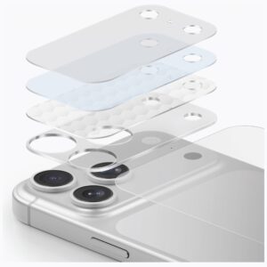 UNIQ Optix Aeroshield+ Camera Module Protector skirta Apple iPhone 17 Pro skaidrus - Image 4