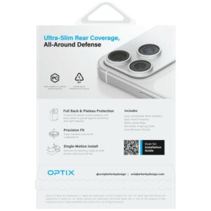 UNIQ Optix Aeroshield+ Camera Module Protector skirta Apple iPhone 17 Pro Max skaidrus - Image 8