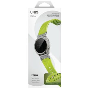 UNIQ Fluo x Smart-Fit apyrankė for Garmin 22mm Lime - Image 6