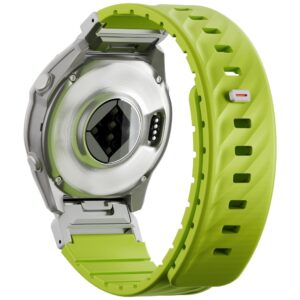 UNIQ Fluo x Smart-Fit apyrankė for Garmin 26mm Lime - Image 3