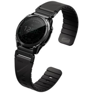 UNIQ Fluo x Smart-Fit apyrankė for Garmin 22mm juodos spalvos - Image 4