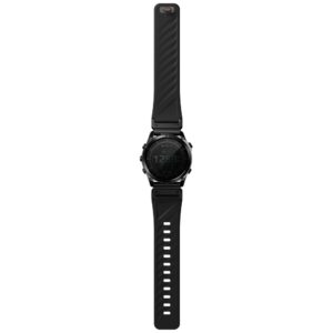 UNIQ Fluo x Smart-Fit apyrankė for Garmin 26mm juodos spalvos - Image 5